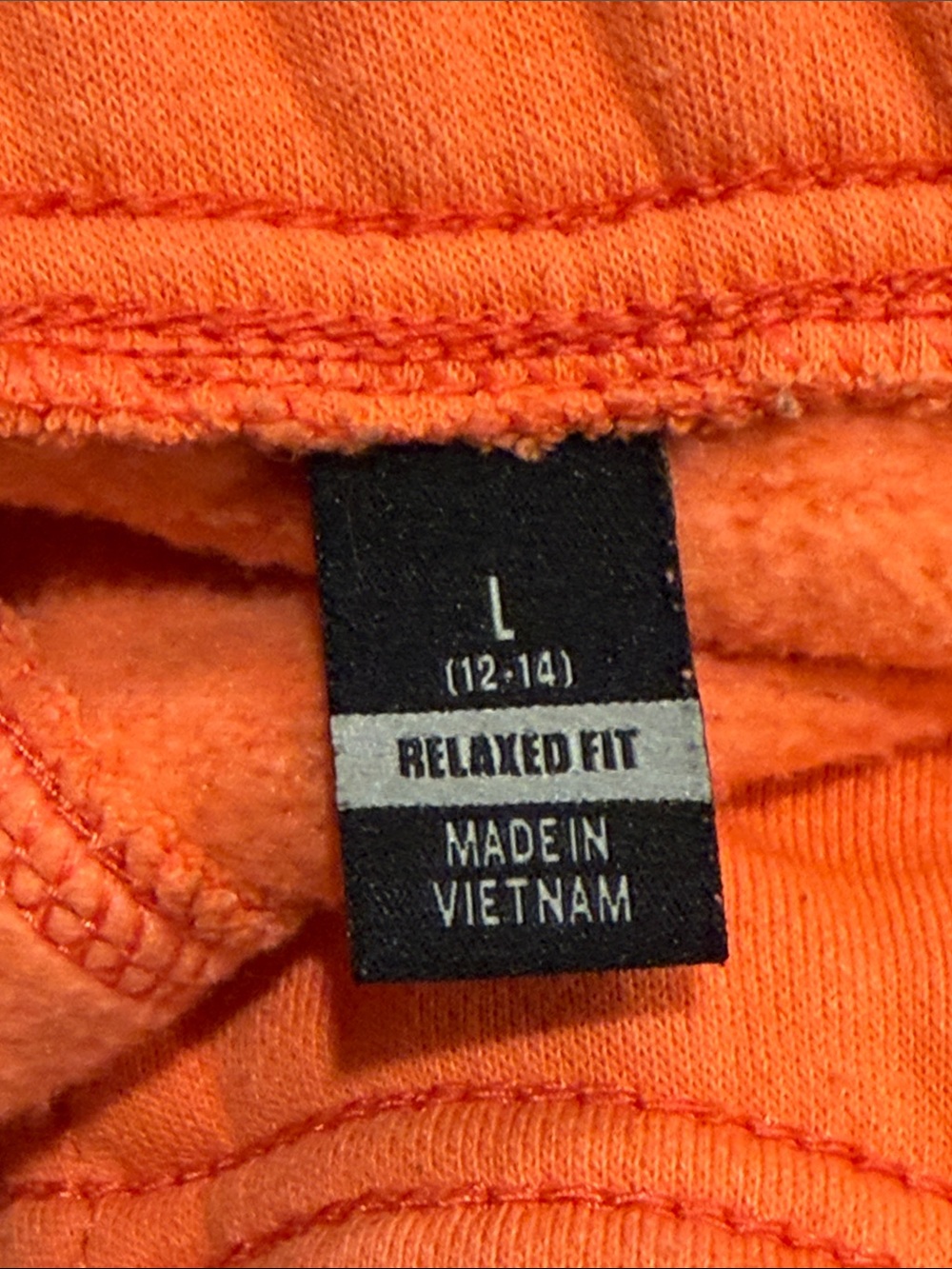 Carhartt Coral relaxed fit Fleece Sweatpants large - Picture 5 of 6